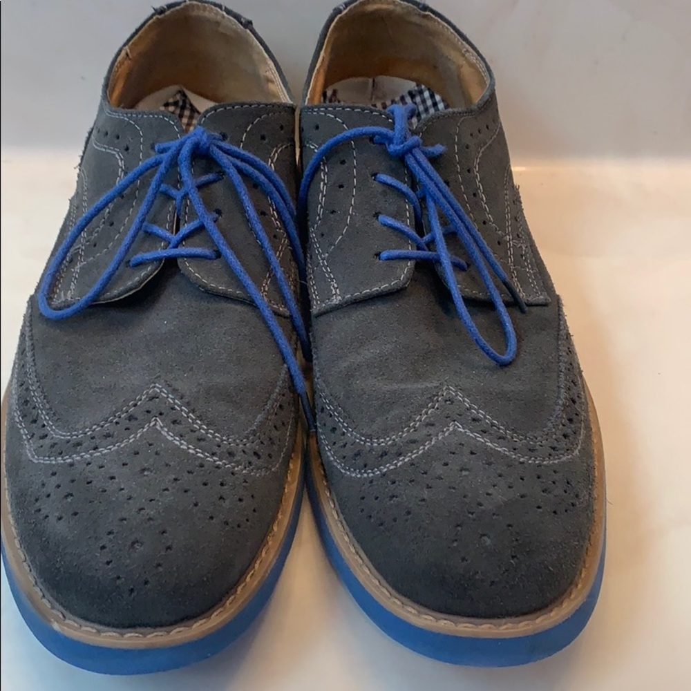 Worn Suede Wingtips